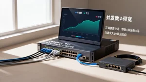 把并发数直接当成带宽的算法错在哪？并发数和带宽如何正确换算？