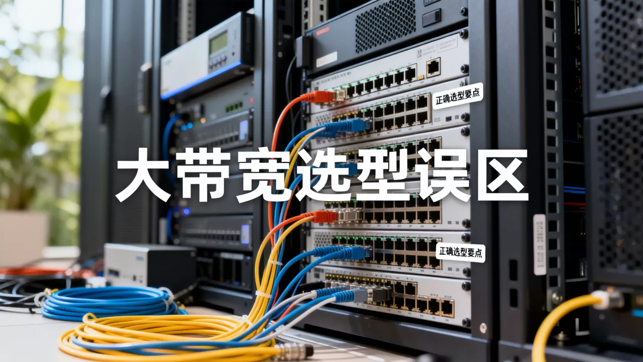 采购大带宽常犯哪些选型误区？大带宽服务器怎么选型才正确