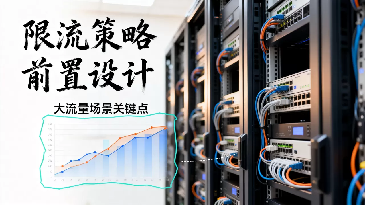 限流策略在大带宽方案里如何前置设计?大流量场景下有哪些关键点? 限流策略在大带宽方案里如何前置设计?大流量场景下有哪些关键点?