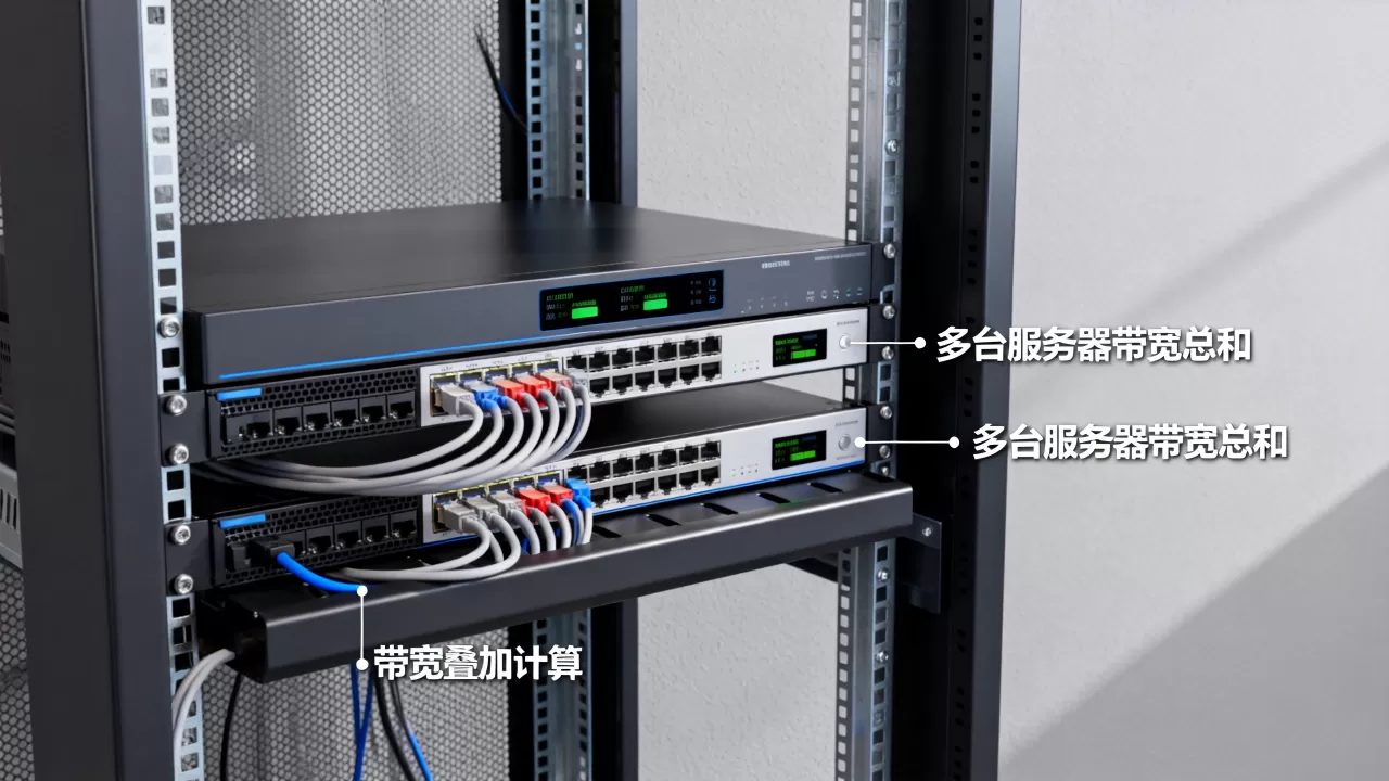 大带宽服务器做负载均衡时带宽如何叠加计算，多台服务器带宽总和怎么算