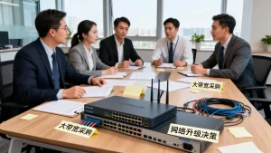 大带宽采购决策该由哪个角色拍板，企业网络升级谁说了算