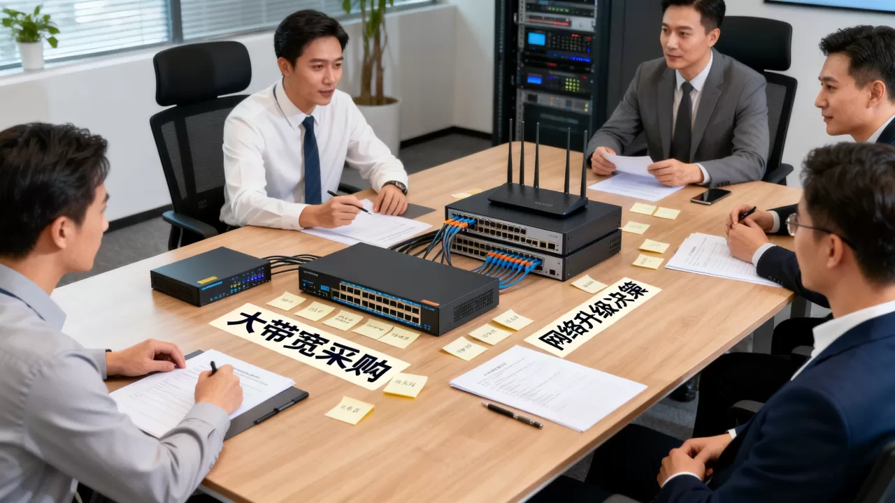 大带宽采购决策该由哪个角色拍板,企业网络升级谁说了算 大带宽采购决策该由哪个角色拍板,企业网络升级谁说了算