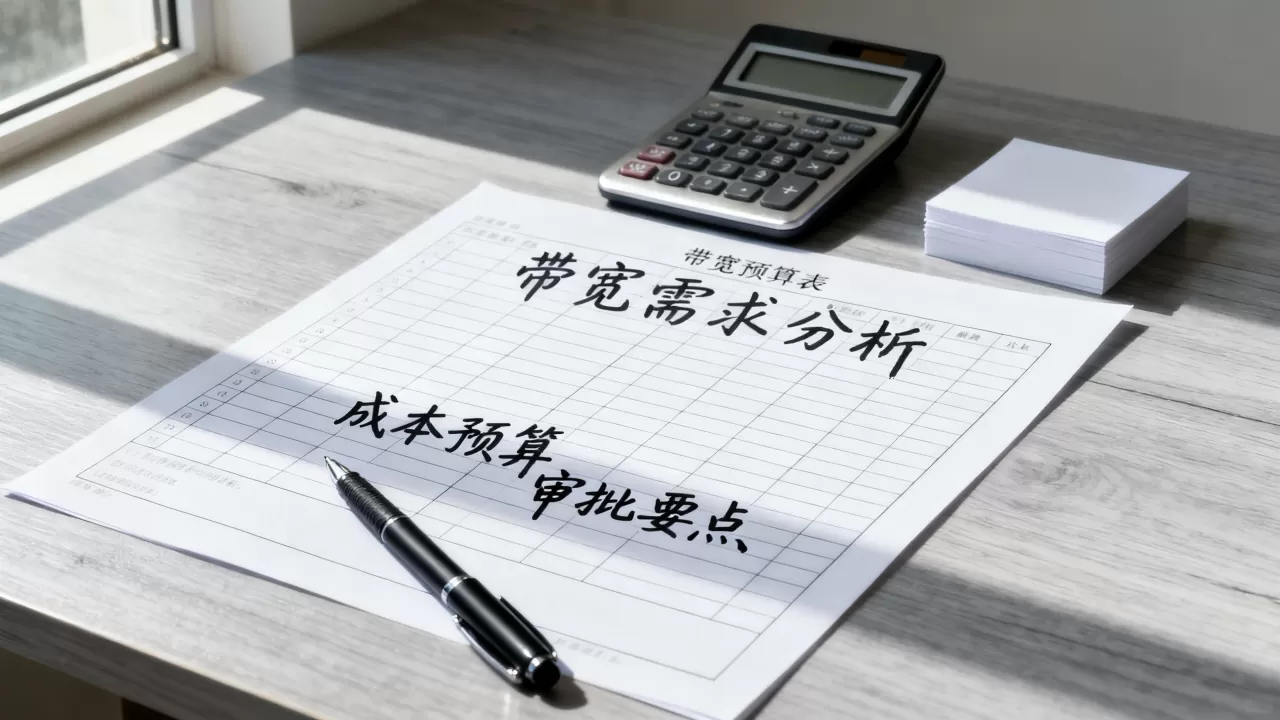 大带宽预算表做成什么样才好过审批，怎么写预算表能提高审批通过率？