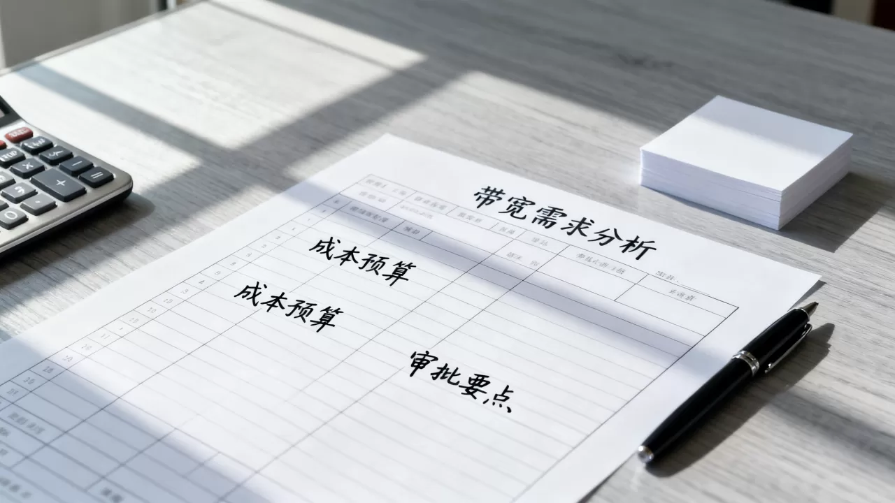 大带宽预算表做成什么样才好过审批，怎么写预算表能提高审批通过率？