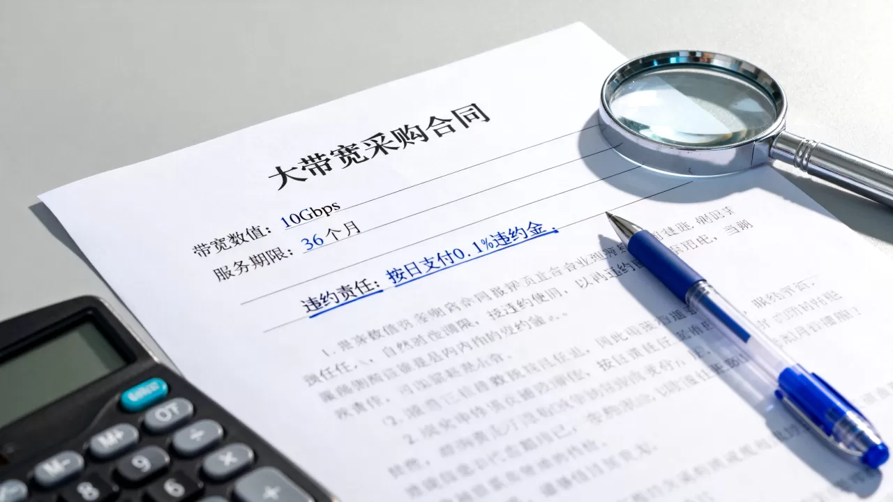 大带宽采购合同里带宽条款怎么核对,带宽条款审核要点有哪些 大带宽采购合同里带宽条款怎么核对,带宽条款审核要点有哪些