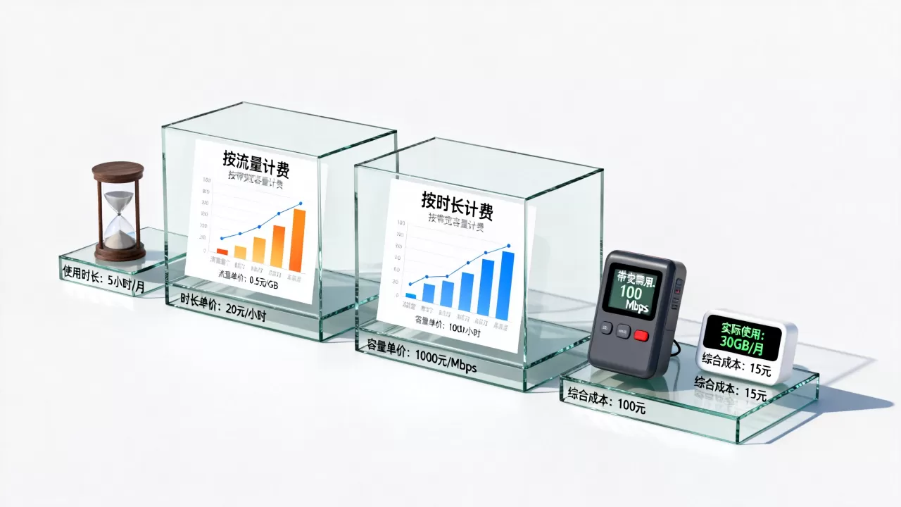 三种大带宽计费口径怎么对比?哪种更划算? 三种大带宽计费口径怎么对比?哪种更划算?