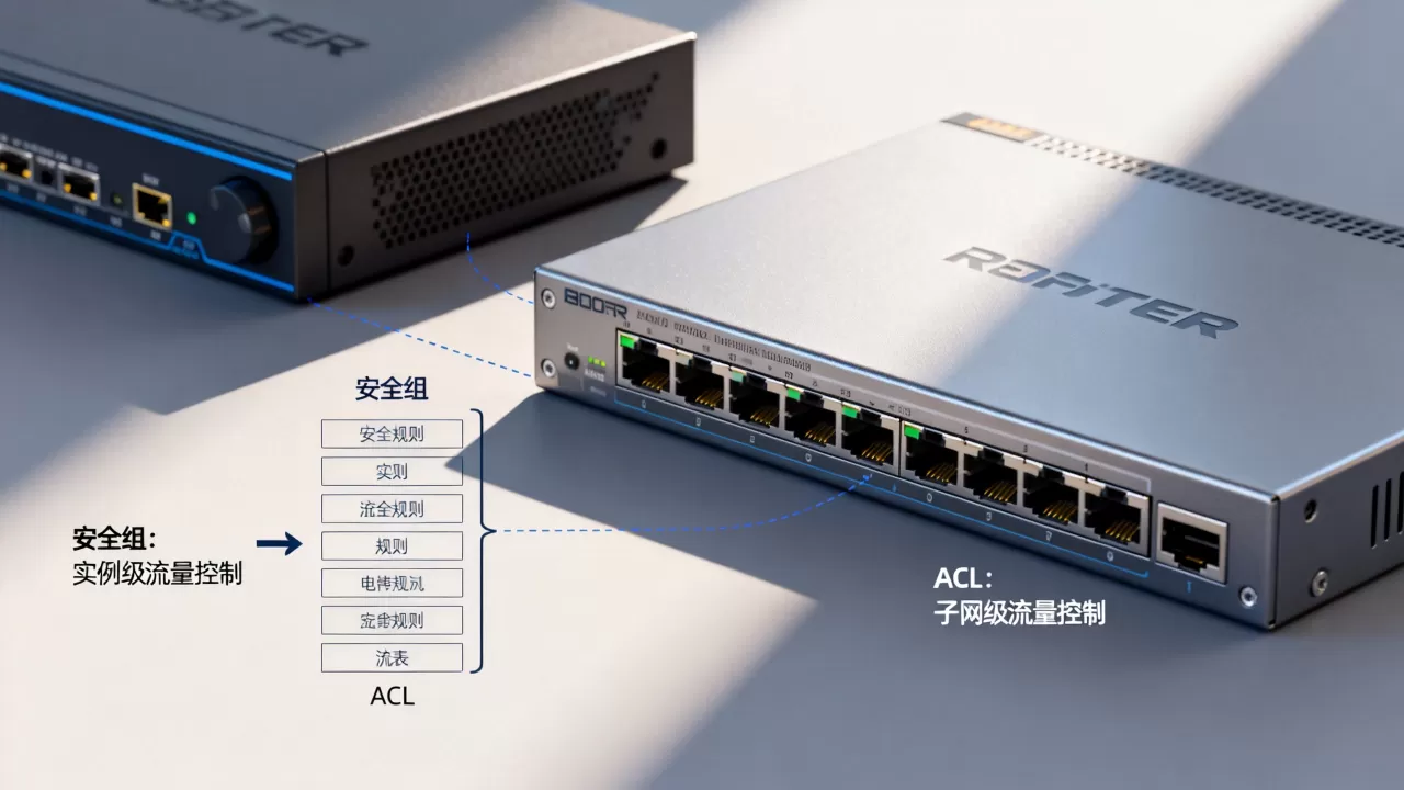 安全组与网络访问控制列表各自负责管控什么?安全组和ACL的区别详解 安全组与网络访问控制列表各自负责管控什么?安全组和ACL的区别详解