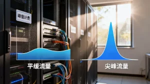 峰值计费模式对哪类业务流量形状更友好，怎么判断业务是否适合峰值计费
