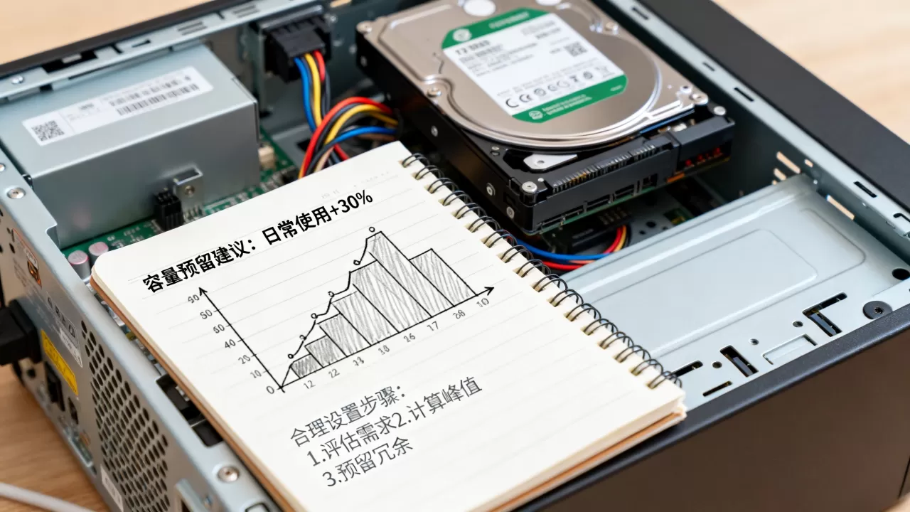 容量到底该预留多少才不至于临时抓瞎，怎么设置最合理？