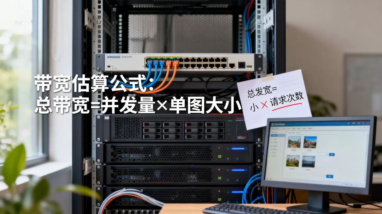 图床业务带宽需要多少?图片分发带宽量级估算方法 图床业务带宽需要多少?图片分发带宽量级估算方法