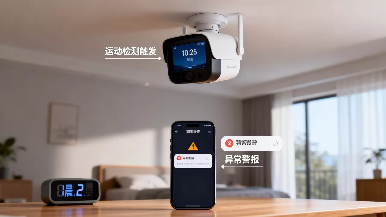 为什么我的监控总在半夜疯狂发消息?监控半夜频繁报警什么原因 为什么我的监控总在半夜疯狂发消息?监控半夜频繁报警什么原因