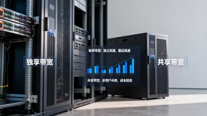 独享带宽和共享带宽哪个好？服务器带宽类型选择区别详解