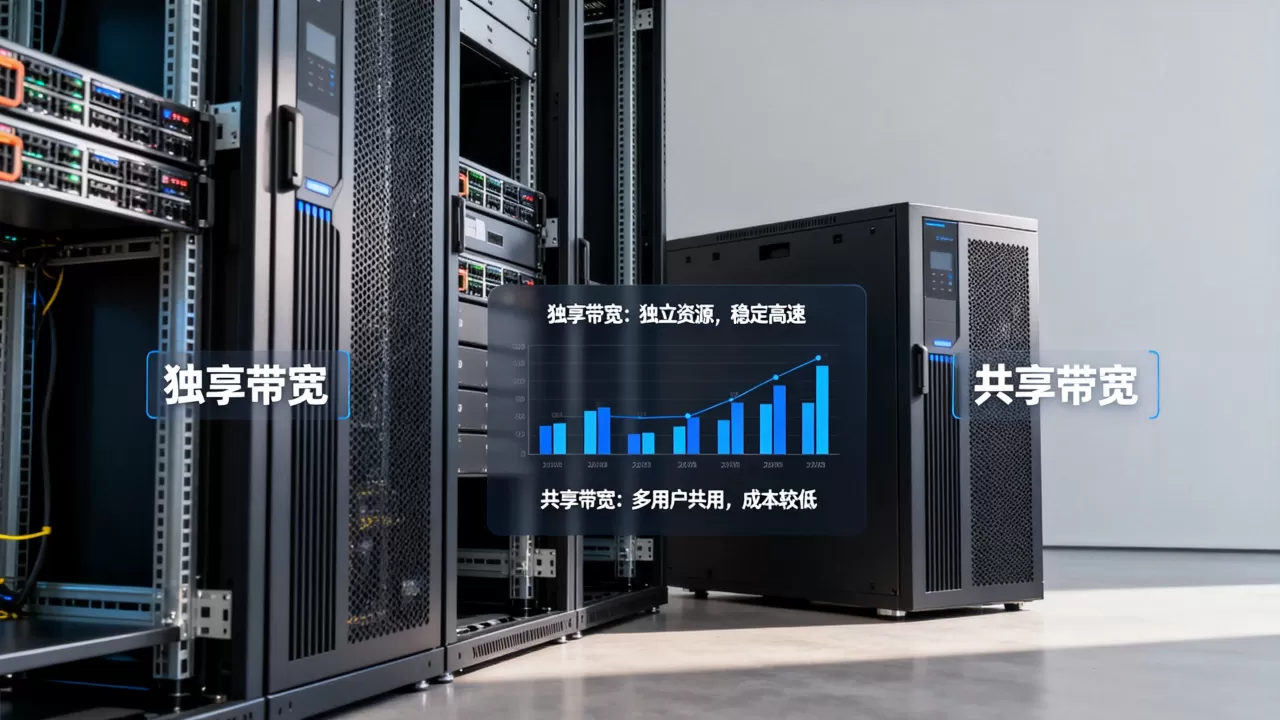独享带宽和共享带宽哪个好?服务器带宽类型选择区别详解 独享带宽和共享带宽哪个好?服务器带宽类型选择区别详解