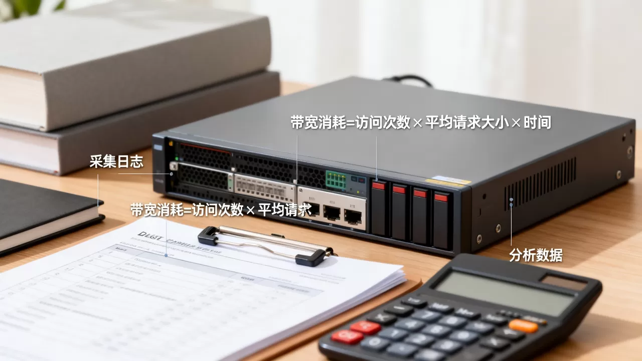如何通过采集真实访问日志估算带宽消耗?,网站日志分析带宽计算公式 如何通过采集真实访问日志估算带宽消耗?,网站日志分析带宽计算公式