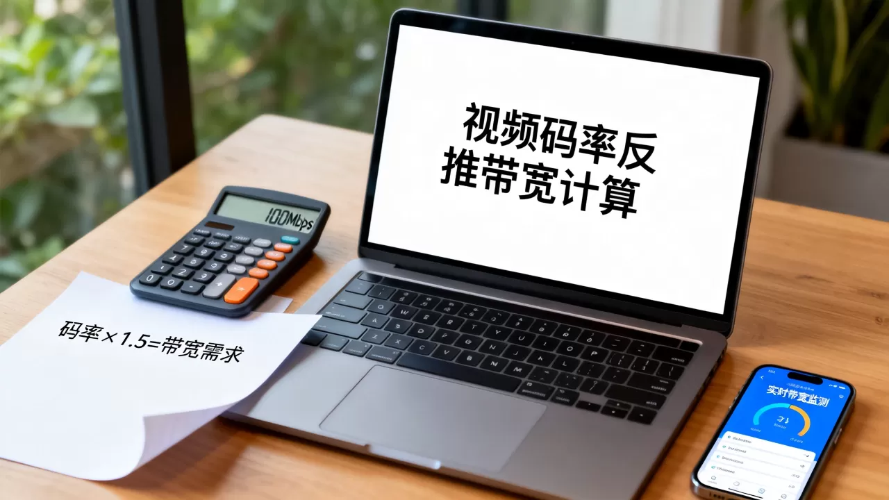 视频码率反推所需带宽怎么估算,视频带宽计算技巧 视频码率反推所需带宽怎么估算,视频带宽计算技巧