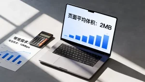 页面平均体积也能倒推出带宽需求量吗，怎么计算？