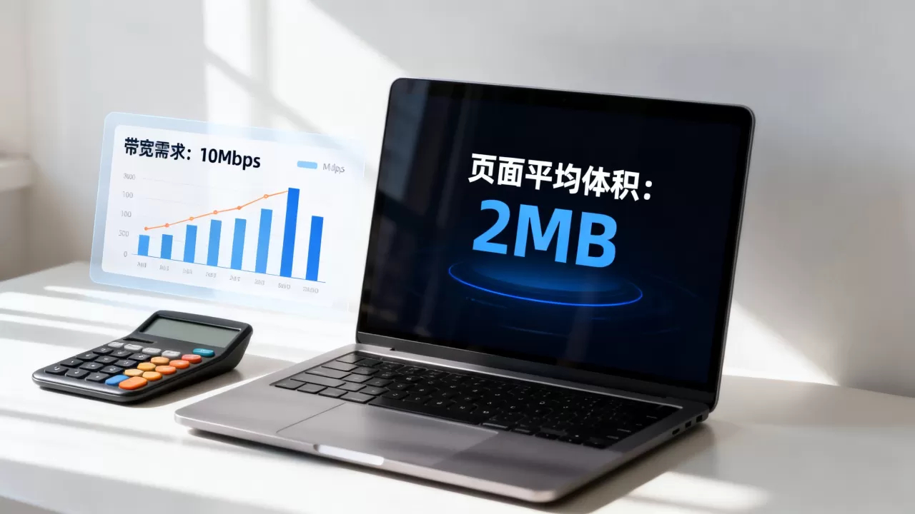 页面平均体积也能倒推出带宽需求量吗,怎么计算? 页面平均体积也能倒推出带宽需求量吗,怎么计算?