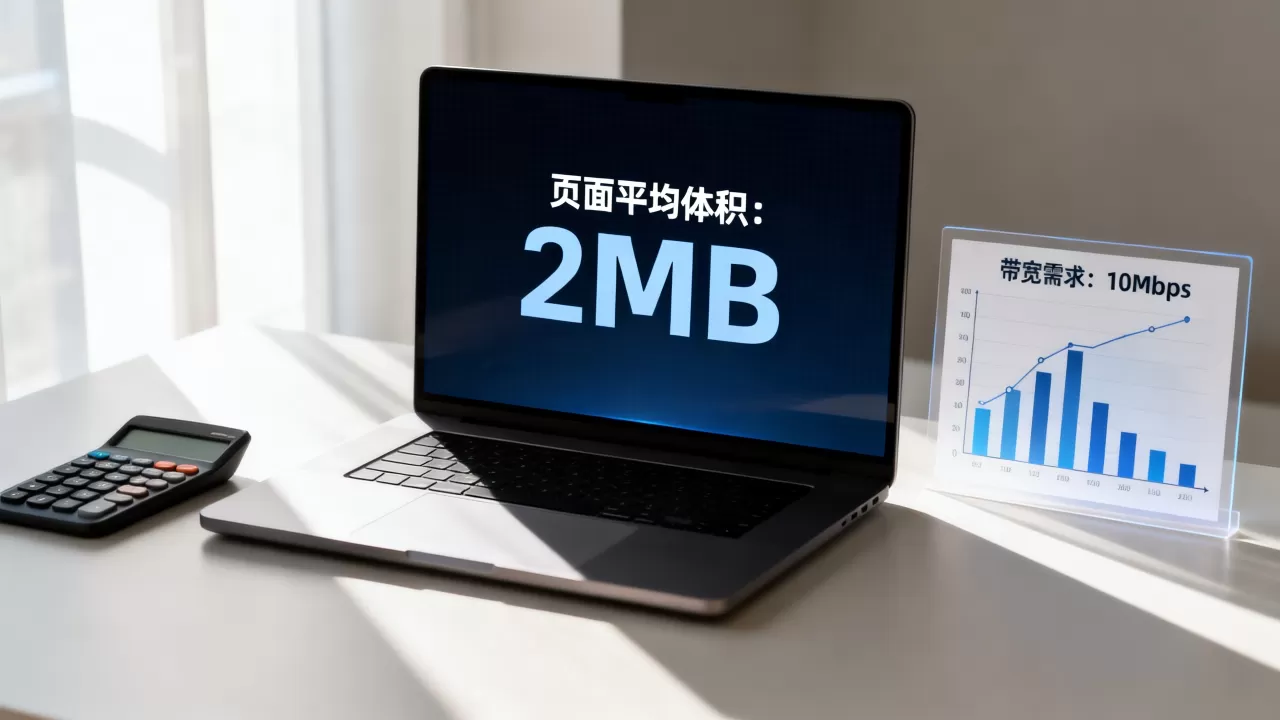 页面平均体积也能倒推出带宽需求量吗,怎么计算? 页面平均体积也能倒推出带宽需求量吗,怎么计算?