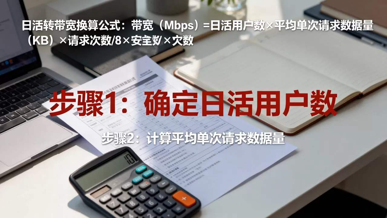 日活转带宽需求的换算思路如何建立，日活与带宽换算公式是什么？