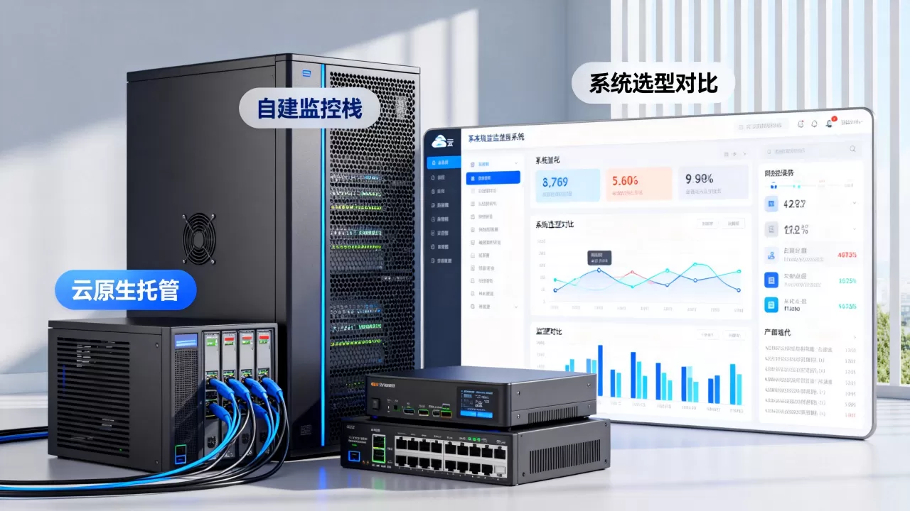 自建监控栈和云原生托管方案如何取舍，监控系统选型哪种好？