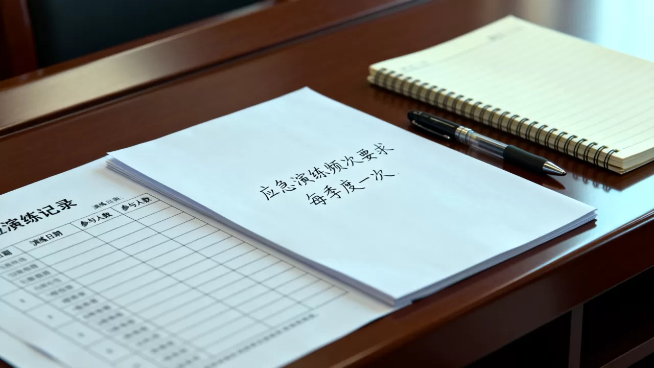 应急演练多久开展一次才合规?每季度演练频次要求 应急演练多久开展一次才合规?每季度演练频次要求