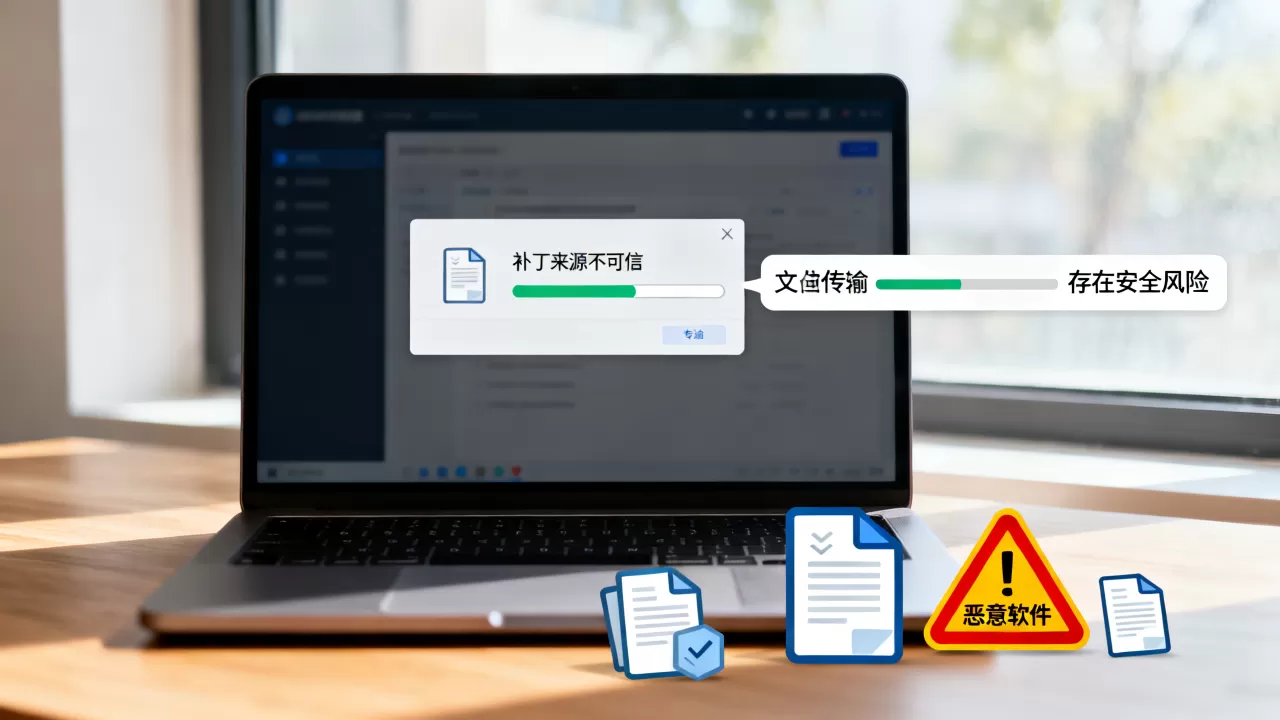 补丁来源不可信会带来安全风险吗？补丁来源不可信安全风险有哪些