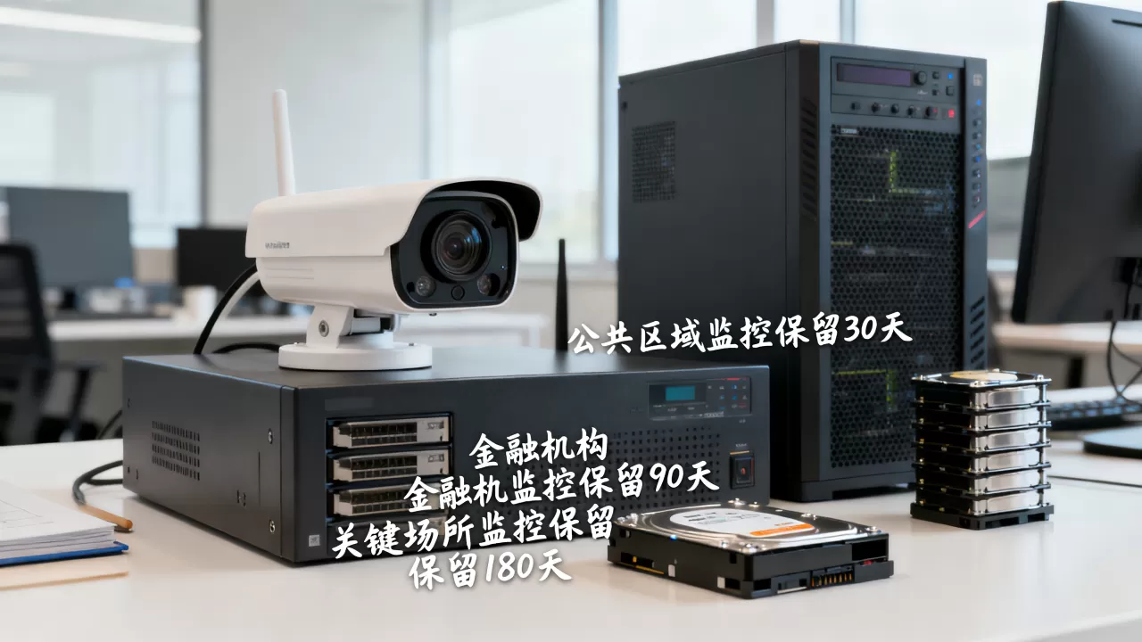 监控数据保留周期该怎么按用途去合理设定，监控录像保存多久合适？
