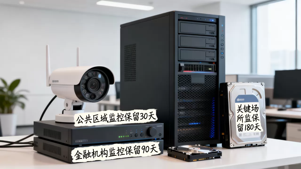 监控数据保留周期该怎么按用途去合理设定，监控录像保存多久合适？