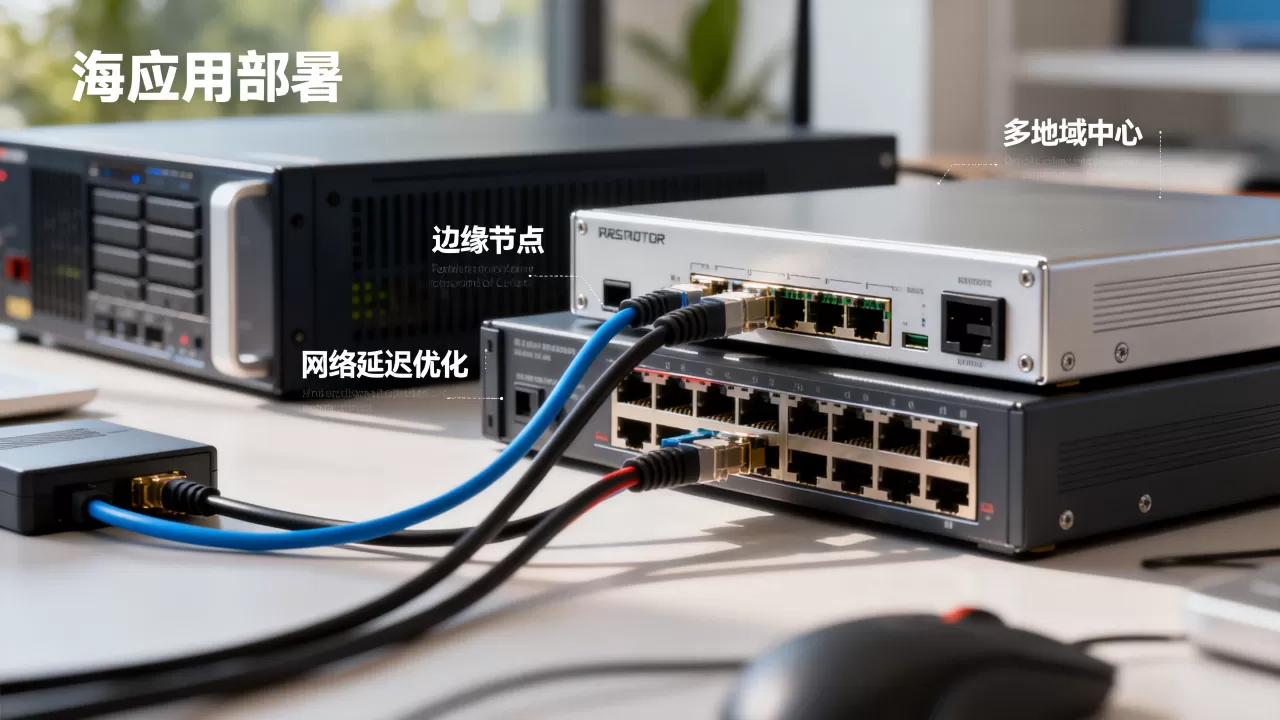出海应用该选边缘节点还是多地域中心部署？网络延迟怎么优化。