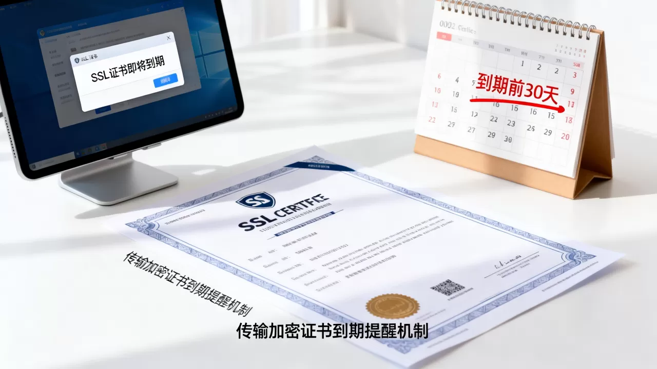 传输加密证书应建立到期前的提醒机制吗？SSL证书过期了怎么办？