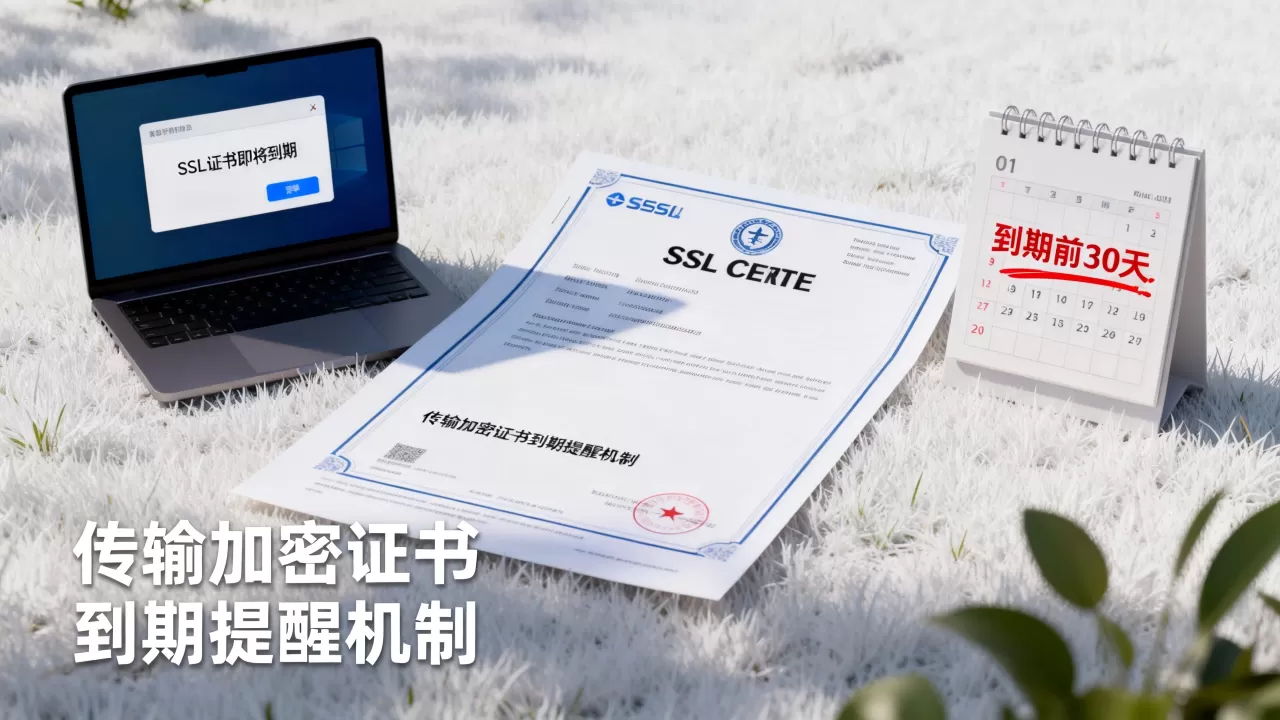 传输加密证书应建立到期前的提醒机制吗？SSL证书过期了怎么办？