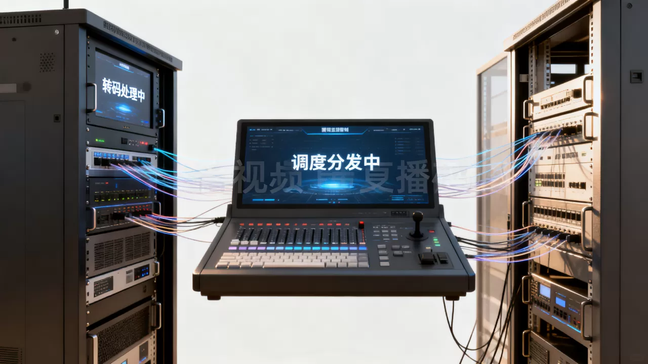 音视频直播转码下沉边缘后中心只负责调度分发吗，为什么？