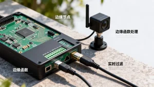边缘节点如何部署边缘函数处理设备上报的实时过滤？边缘函数实时过滤逻辑是什么