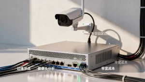 智慧园区把摄像头分析放在边缘节点减少上云流量，边缘计算如何降低带宽成本？
