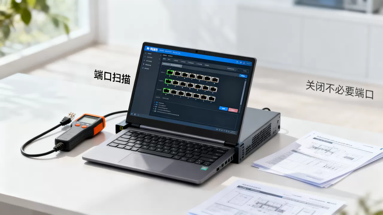 关闭不必要的端口能减少被扫描的面吗，为什么关闭端口能防扫描