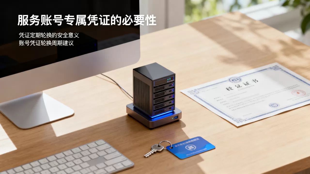 服务账号为什么要使用专属凭证并定期轮换?账号凭证轮换多久一次 服务账号为什么要使用专属凭证并定期轮换?账号凭证轮换多久一次