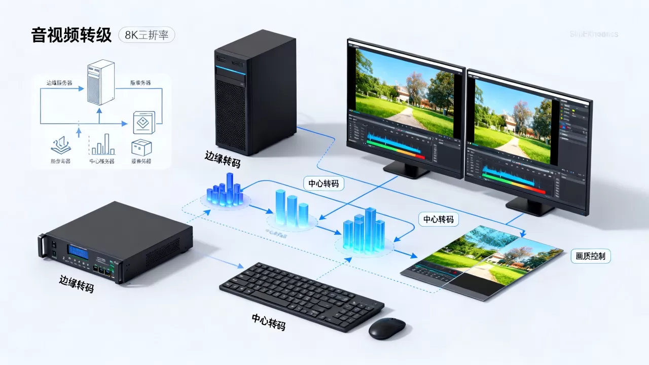 音视频边缘转码与中心转码画质控制哪个好,有何区别? 音视频边缘转码与中心转码画质控制哪个好,有何区别?