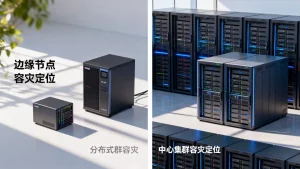 边缘节点和中心集群在容灾定位上的差异怎么理解，边缘节点容灾怎么定位