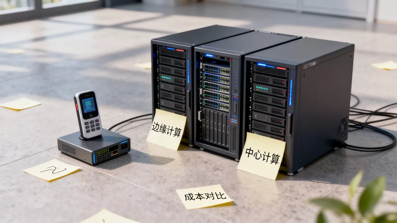 轻量推理任务下沉边缘与留在中心哪种更划算，边缘计算成本优势有多大？