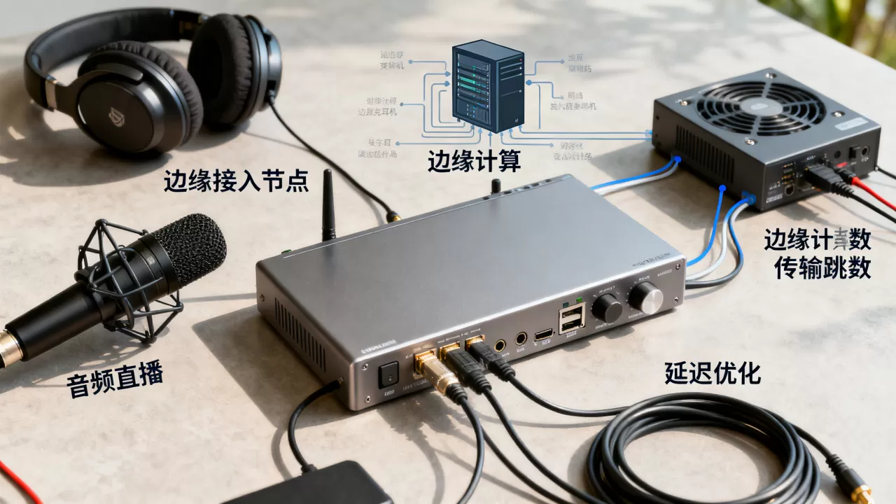 音频直播如何借助边缘接入降低传输跳数?边缘计算减少直播延迟的疑问 音频直播如何借助边缘接入降低传输跳数?边缘计算减少直播延迟的疑问