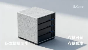 三维资产版本增量同步的存储开销大吗，如何降低增量同步存储成本？