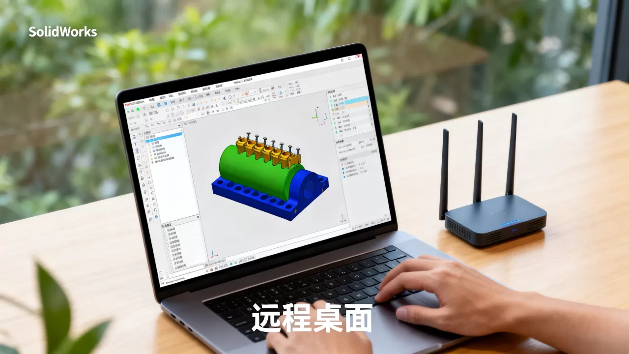 远程桌面操作三维软件流畅度怎么样?远程桌面运行SolidWorks卡顿原因 远程桌面操作三维软件流畅度怎么样?远程桌面运行SolidWorks卡顿原因