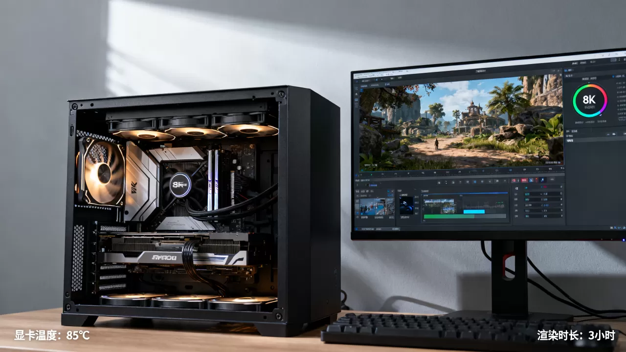 大型场景渲染对显卡稳定性考验大吗,长时间满载渲染会烧显卡吗? 大型场景渲染对显卡稳定性考验大吗,长时间满载渲染会烧显卡吗?