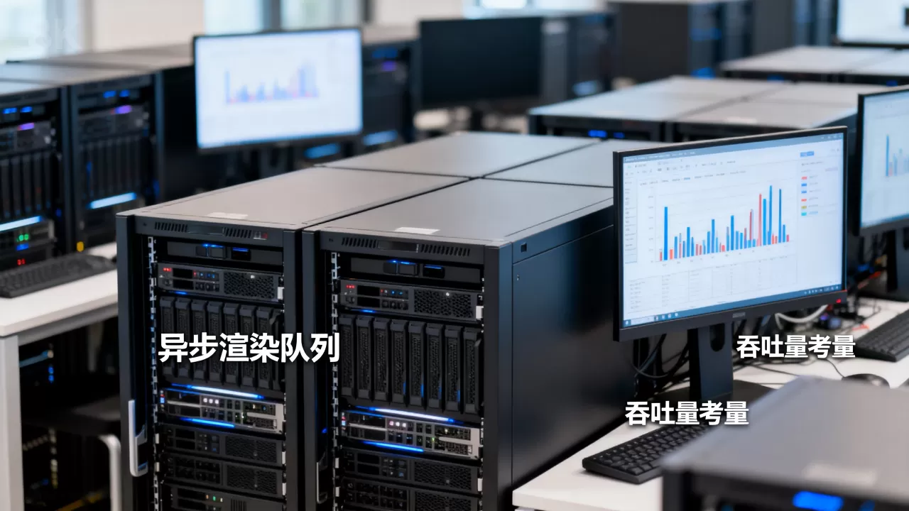 渲染农场异步渲染队列吞吐量如何考量？有哪些