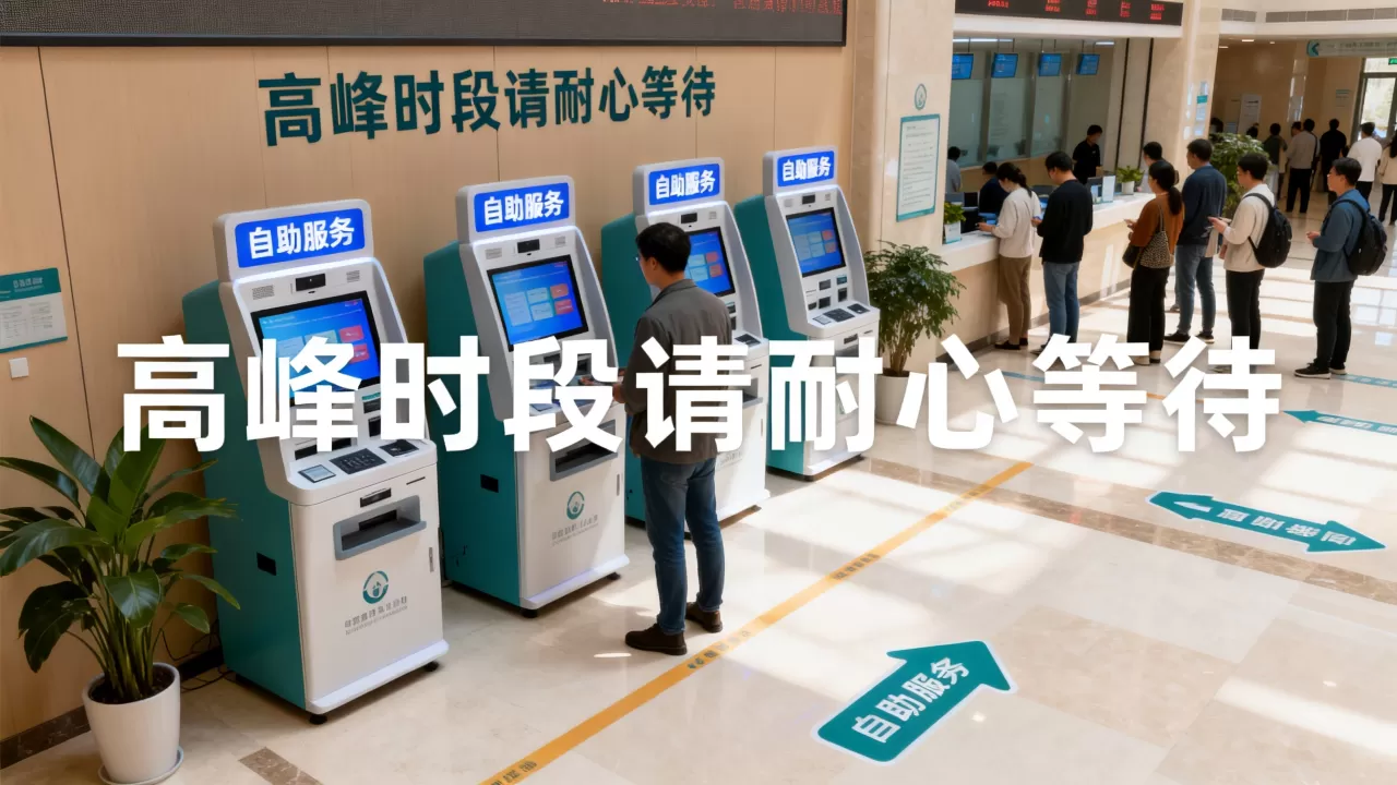 院内自助机并发峰值资源冗余如何应对？自助机高峰期卡顿怎么办