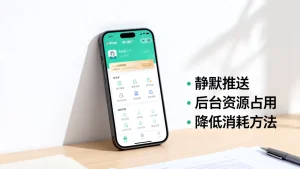 移动医疗App静默推送占用后台资源吗？，如何降低静默推送资源消耗