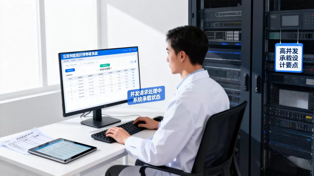 互联网医院药师审核如何应对高并发?药师审核系统并发承载设计要点 互联网医院药师审核如何应对高并发?药师审核系统并发承载设计要点