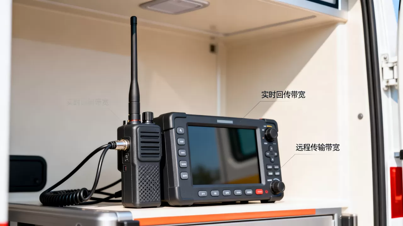 院前急救车载终端实时回传带宽多大？救护车远程传输带宽多少