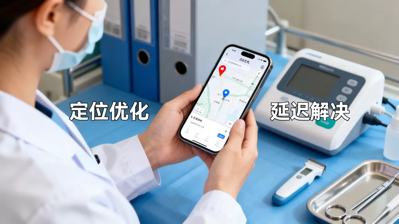 互联网护理上门服务定位时延如何优化？，上门护理定位延迟解决办法