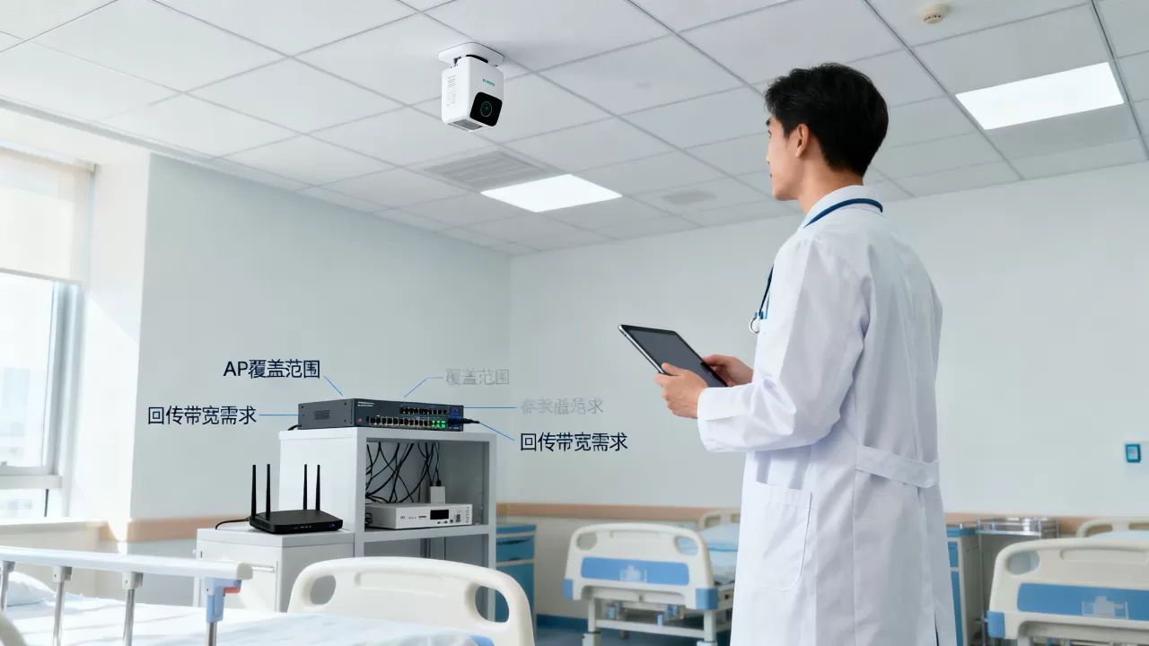 院内无线查房对AP覆盖与回传带宽有何要求?如何优化网络配置? 院内无线查房对AP覆盖与回传带宽有何要求?如何优化网络配置?